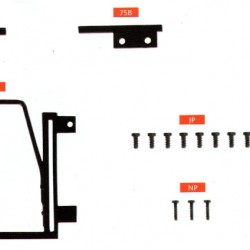Macheta auto ARO 240 KIT Nr.75 – elemente scaun fata part 3, scara 1:8 Eaglemoss