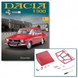 Macheta auto Dacia 1300 KIT Nr.1 - capota, scara 1:8 Hachette