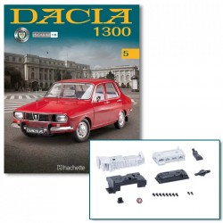Macheta auto Dacia 1300 KIT Nr.5 - elemente motor part1, scara 1:8 Hachette