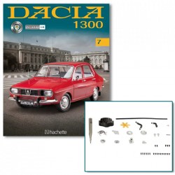 Macheta auto Dacia 1300 KIT Nr.7 - elemente roata, scara 1:8 Hachette