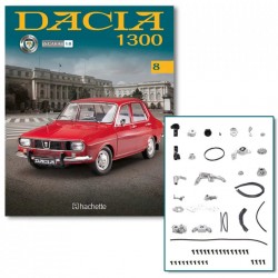 Macheta auto Dacia 1300 KIT Nr.8 - elemente roata, scara 1:8 Hachette