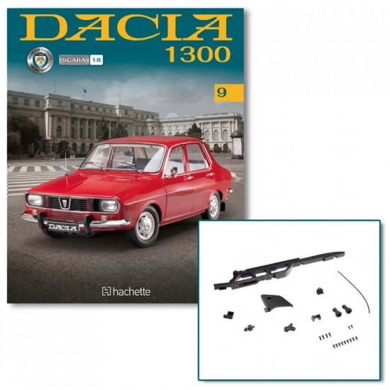 Macheta auto Dacia 1300 KIT Nr.9 - elemente lonjeron1, scara 1:8 Hachette