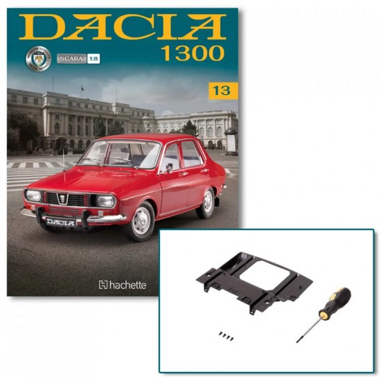 Macheta auto Dacia 1300 KIT Nr.13 - elemente sasiu2, scara 1:8 Hachette