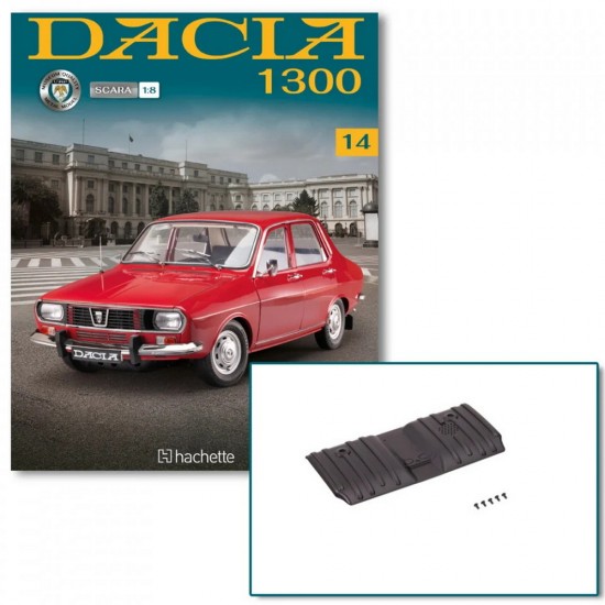 Macheta auto Dacia 1300 KIT Nr.14 - elemente sasiu3, scara 1:8 Hachette