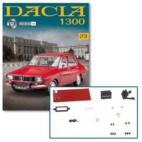 Macheta auto Dacia 1300 KIT Nr.23 - baterie, scara 1:8 Hachette