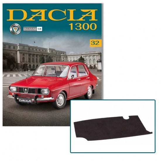 Macheta auto Dacia 1300 KIT Nr.32 - elemente portbagaj 5, scara 1:8 Hachette