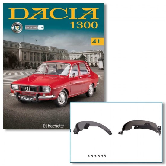 Macheta auto Dacia 1300 KIT Nr.41 - protectie-pasaj roti, scara 1:8 Hachette