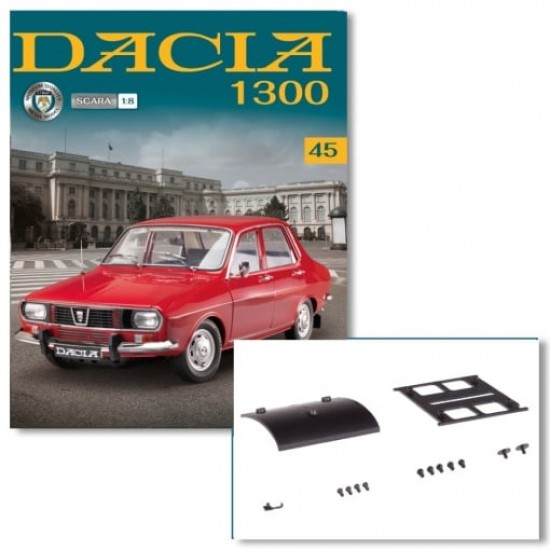 Macheta auto Dacia 1300 KIT Nr.45 - elemente scaun4, scara 1:8 Hachette