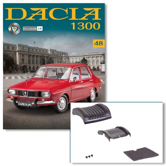 Macheta auto Dacia 1300 KIT Nr.48 - elemente scaun5, scara 1:8 Hachette
