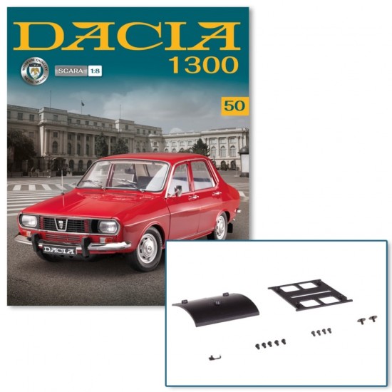 Macheta auto Dacia 1300 KIT Nr.50, scara 1:8 Hachette