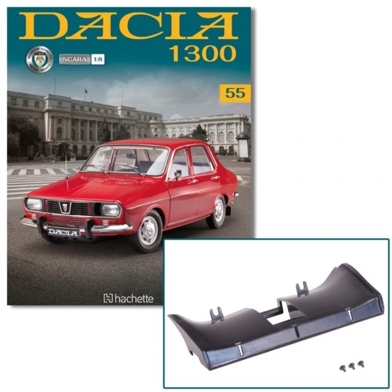 Macheta auto Dacia 1300 KIT Nr.55 - elemente bancheta, scara 1:8 Hachette