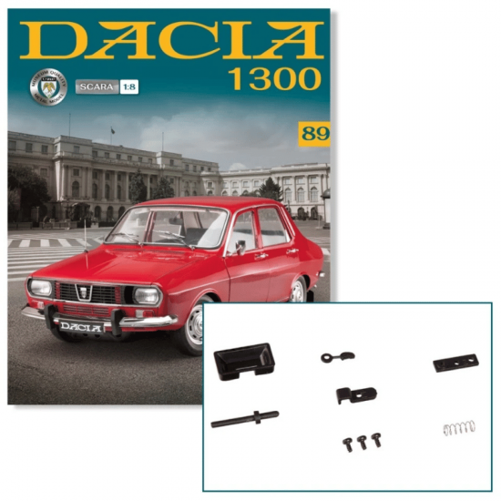 Macheta auto Dacia 1300 KIT Nr.89, scara 1:8 Hachette