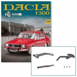 Macheta auto Dacia 1300 KIT Nr.90, scara 1:8 Hachette