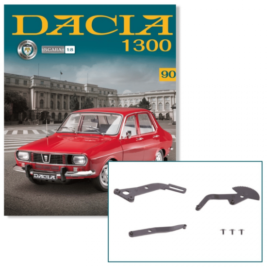 Macheta auto Dacia 1300 KIT Nr.90, scara 1:8 Hachette
