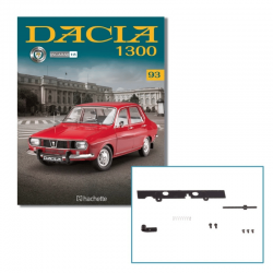 Macheta auto Dacia 1300 KIT Nr.93, scara 1:8 Hachette