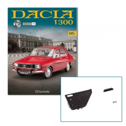 Macheta auto Dacia 1300 KIT Nr.95, scara 1:8 Hachette