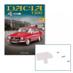 Macheta auto Dacia 1300 KIT Nr.97, scara 1:8 Hachette