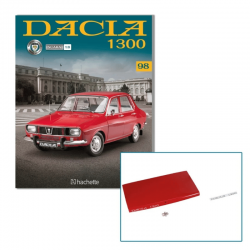 Macheta auto Dacia 1300 KIT Nr.98, scara 1:8 Hachette