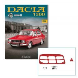 Macheta auto Dacia 1300 KIT Nr.99, scara 1:8 Hachette