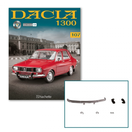 Macheta auto Dacia 1300 KIT Nr.107 scara 1:8 Hachette