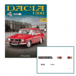 Macheta auto Dacia 1300 KIT Nr.109, scara 1:8 Hachette