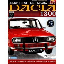 Macheta auto Dacia 1300 KIT Nr.107 - elemente bara fata part1, scara 1:8 Eaglemoss