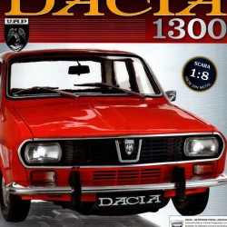 Macheta auto Dacia 1300 KIT Nr.111 - aripa fata stanga, scara 1:8 Eaglemoss