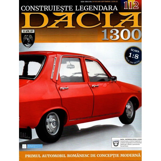 Macheta auto Dacia 1300 KIT Nr.112 - filtru aer motor, scara 1:8 Eaglemoss