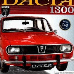 Macheta auto Dacia 1300 KIT Nr.119 - stopuri spate, scara 1:8 Eaglemoss