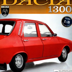 Macheta auto Dacia 1300 KIT Nr.120 - asamblarea finala, scara 1:8 Eaglemoss