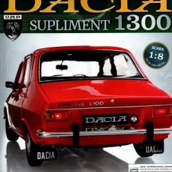 Macheta auto Dacia 1300 KIT Nr.122 (2) - elemente portbagaj, scara 1:8 Eaglemoss