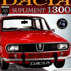 Macheta auto Dacia 1300 KIT Nr.123 (3) Supliment - elemente portbagaj, scara 1:8 Eaglemoss