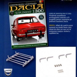 Macheta auto Dacia 1300 KIT Nr.125 (5) Supliment - bagaj, scara 1:8 Eaglemoss