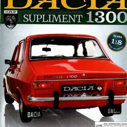 Macheta auto Dacia 1300 KIT Nr.126 (6) Supliment - elemente portbagaj, scara 1:8 Eaglemoss