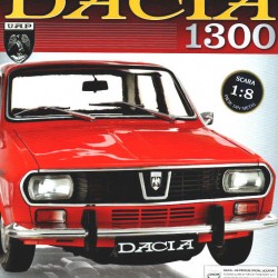 Macheta auto Dacia 1300 KIT Nr.27 - elemente panou portbagaj, scara 1:8 Eaglemoss