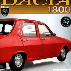 Macheta auto Dacia 1300 KIT Nr.28 - elemente pasaj roata spate, scara 1:8 Eaglemoss