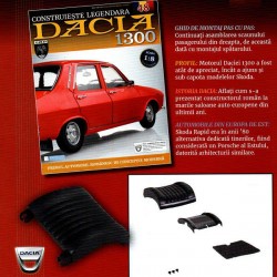 Macheta auto Dacia 1300 KIT Nr.47 - elemente scaun fata1, scara 1:8 Eaglemoss