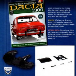 Macheta auto Dacia 1300 KIT Nr.49 - elemente scaun fata3, scara 1:8 Eaglemoss