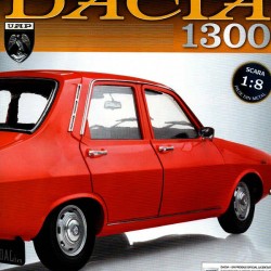 Macheta auto Dacia 1300 KIT Nr.52 - elemente bancheta spate part1, scara 1:8 Eaglemoss