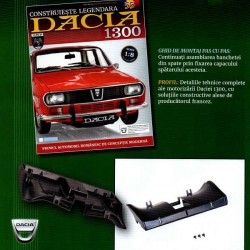 Macheta auto Dacia 1300 KIT Nr.54 - elemente bancheta part 3, scara 1:8 Eaglemoss