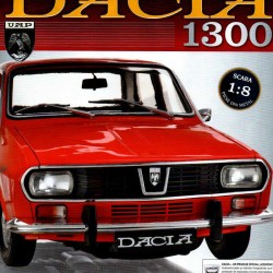 Macheta auto Dacia 1300 KIT Nr.55 - elemente bancheta part 4, scara 1:8 Eaglemoss