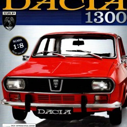 Macheta auto Dacia 1300 KIT Nr.57 - elemente bancheta part 6, scara 1:8 Eaglemoss