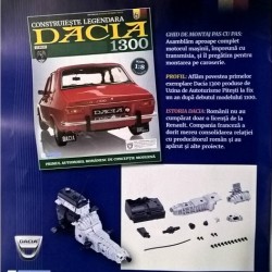 Macheta auto Dacia 1300 KIT Nr.5 - bloc motor, scara 1:8 Eaglemoss