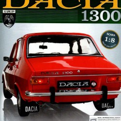 Macheta auto Dacia 1300 KIT Nr.62 - elemente compartiment motor, scara 1:8 Eaglemoss