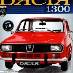Macheta auto Dacia 1300 KIT Nr.65 - luneta, scara 1:8 Eaglemoss