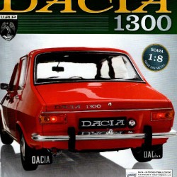 Macheta auto Dacia 1300 KIT Nr.66 - plafon interior, scara 1:8 Eaglemoss