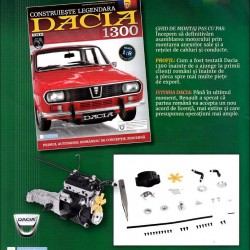 Macheta auto Dacia 1300 KIT Nr.6 - bloc motor, scara 1:8 Eaglemoss
