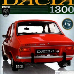 Macheta auto Dacia 1300 KIT Nr.82 - elemente portiera stg-spate part4, scara 1:8 Eaglemoss