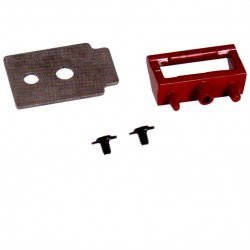 Macheta auto Dacia 1300 KIT Nr.87 - elemente portiera dr-fata part3, scara 1:8 Eaglemoss