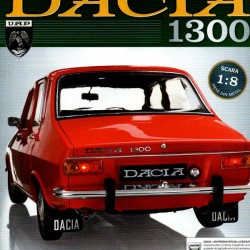 Macheta auto Dacia 1300 KIT Nr.90 - elemente portiera dr-fata part6, scara 1:8 Eaglemoss
